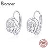 BAMOER изящные резные серьги из стерлингового серебра