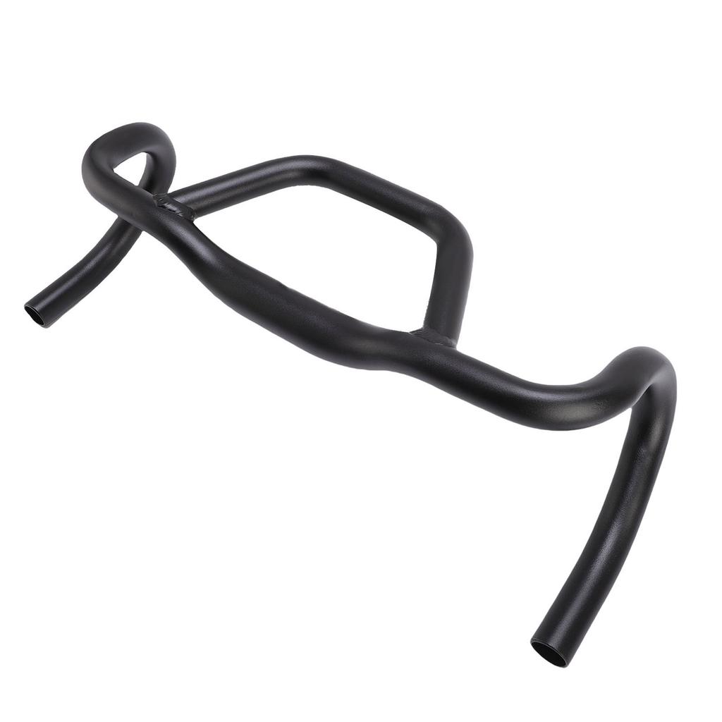 Bike Bent Handlebar Multifunctional Aluminium Alloy Road Bicycle Handlebar for Gravel Touring Bike Comfortable Anti