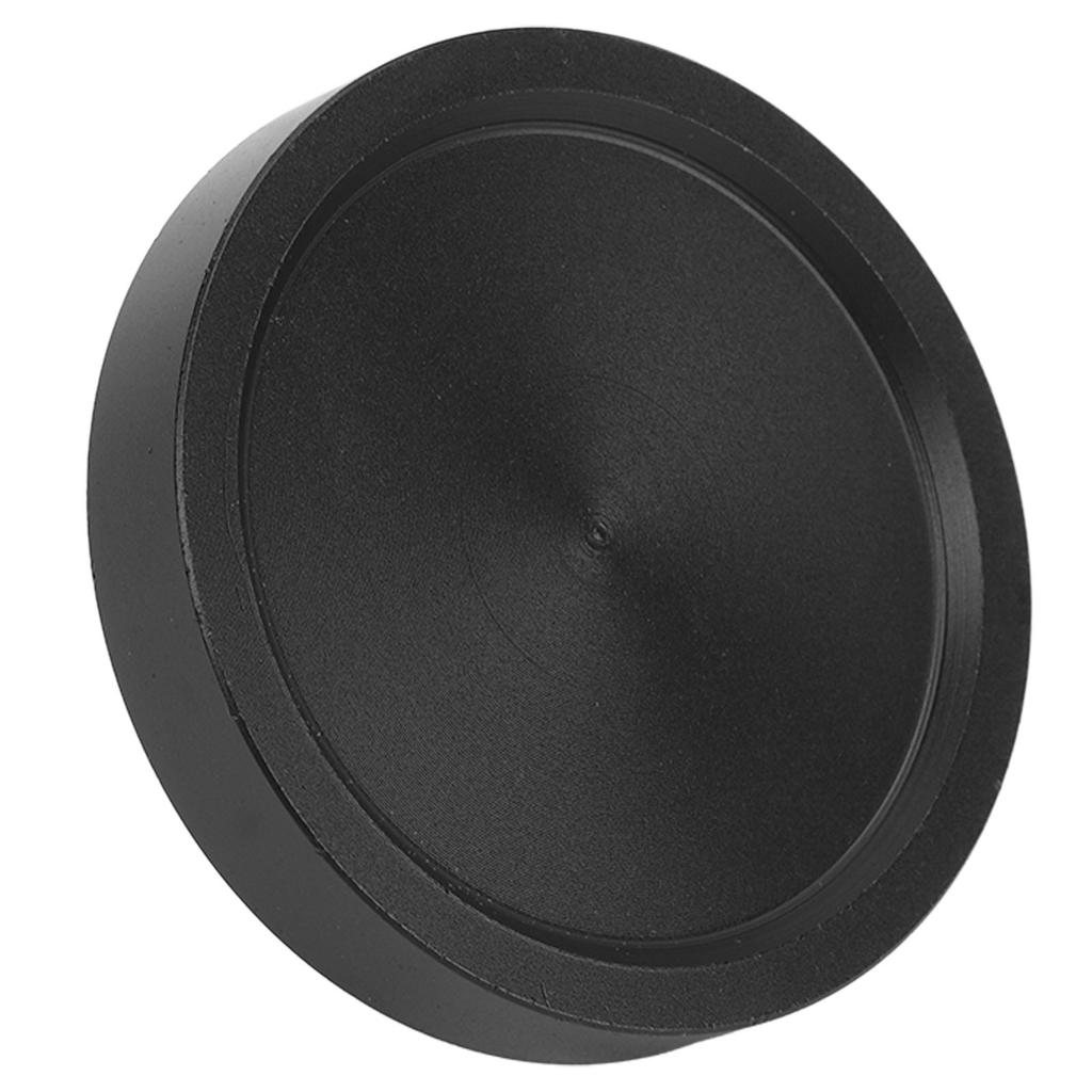M54x0.75 Telescope Eyepiece Dust Caps Internal Threaded Lens Cover Aluminium Alloy Black Astronomical Accessories