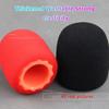 Silicone Microphone Skidproof Case Shakeproof Mic Non-Skid Ring Silicone Ring  Wired/Wireless Mic