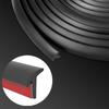 Universal Car Rubber Sealing Strip Inclined T-shaped Weatherproof Edge Trim Rubber Weatherstrip Edge