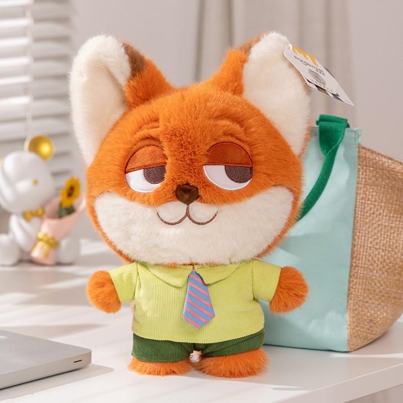 Ник Джуди Зверополис Плюшевый Брелок Подвеска на Рюкзак Кукла Кино Подарок Фанат