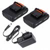 Kraft&Dele Cordless Drill Driver 21V 2Ah 2X Battery Set