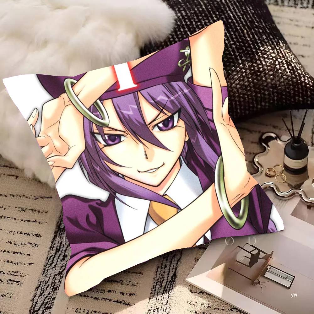 Аниме Игра M-Melty Blood Наволочка Модная Квадратная Наволочка Спальня Диван Комната Ins Декор Отдых