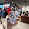 Чехол для телефона H-Hoshimachi Suisei Для IPhone 17 Pro Max 15 Pro 16 14 Plus 12 13 Mini 11 Pro Ударопрочный Электрооplated Стеклянная крышка