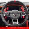 Оплетка на руль автомобиля из натуральной кожи для Volkswagen VW Golf R MK7 Golf 7 GTI VW Polo Scirocco 14-16 Сделай сам Автомобильный интерьер