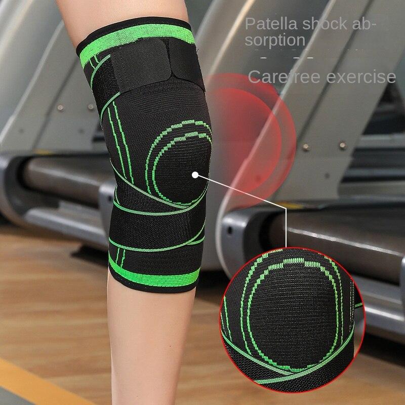 Компрессионные противоскользящие спортивные наколенники. Мужские и женские наколенники для занятий в тренажерном зале, бега, пешего туризма и баскетбола.