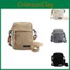 Canvas Crossbody Bag Mini Zipper Purse For Women Daily Casual Pocket Phone