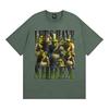 Смешная футболка с графическим мемом Shrek 'Давайте устроим Шрекса' Унисекс Женская Мода Винтажные Футболки с Коротким Рукавом Хлопок Свободная Оверсайз Футболка