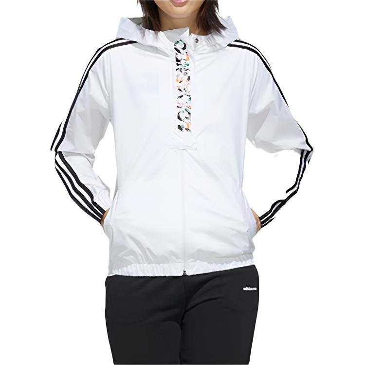 Adidas Neo W Faves Wb Jackets & Coats Unisex White FP7321