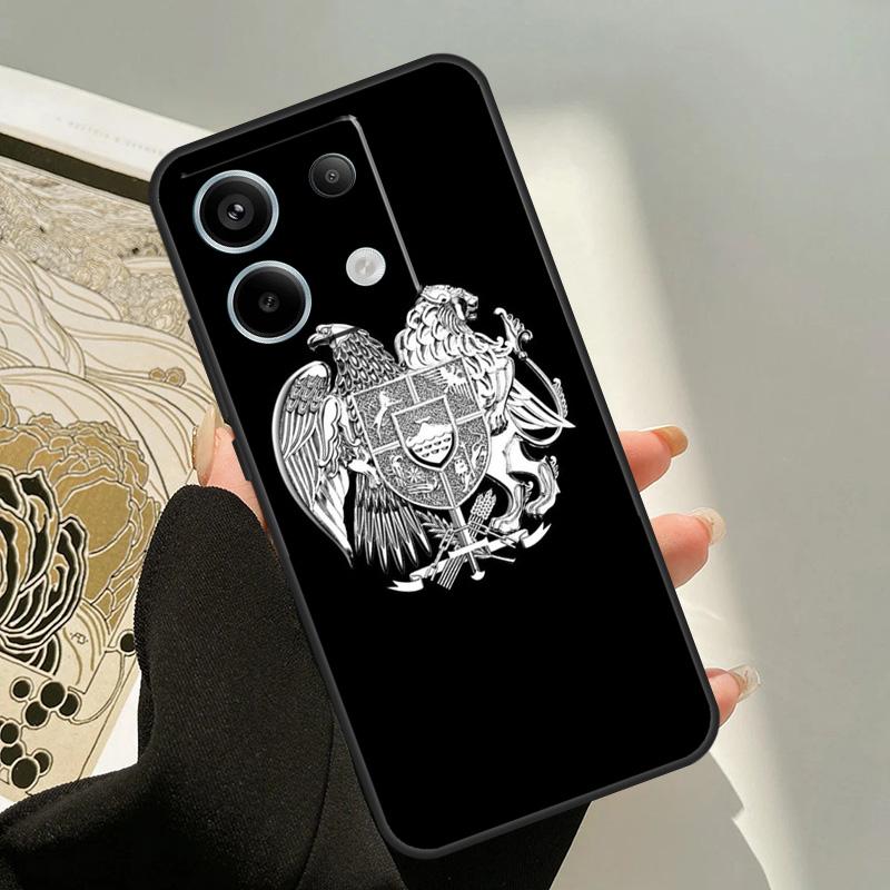 Армения герб Флаг Чехол Для Xiaomi Redmi Note 14 12 11 9 10 13 Pro 9S 10S 11S 12S Redmi 13C 10C 12C 14C Чехол