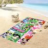 Powerpuff Girls Cartoon Towel Beach Towel Quick-drying for Travel Outdoor Sports Jogging Beach and Swimming