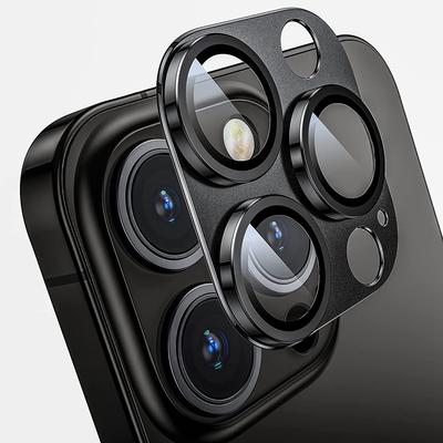 Металлический протектор камеры для iPhone 16 Pro Max 16Pro 16Plus15 1411/12/13Pro Max сплава чехол задняя линза закаленное стекло защитный колпачок