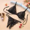 Women'S Sexy Lingerie Transparent Open File Lace Sexy Underwear Bra And Panty Sets For Women Plus Size Gothic Lingerie