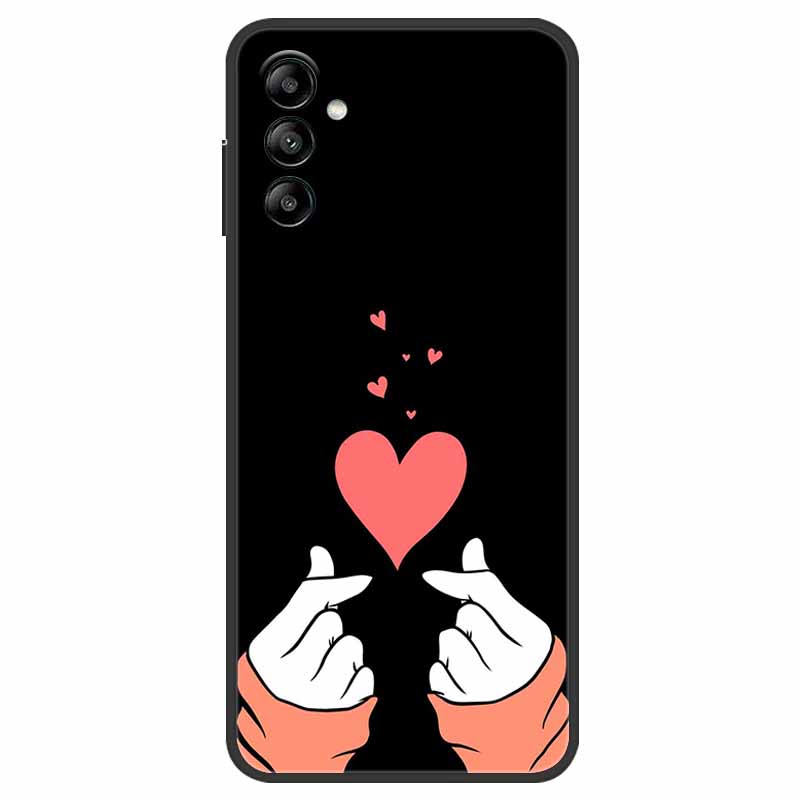 Для Samsung Galaxy A14 4G 5G Чехол Животные ТПУ Мягкий Силикон Задняя Крышка Чехлы для Телефона для Samsung A15 4G 5G SM-A145F Собака Кошка Чехол