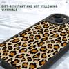 Slim Fashion Popular Tide Leopard Grain Leather Back Casing PU Leather Cover Phone Case for Huawei Honor Infinix iPhone Vivo