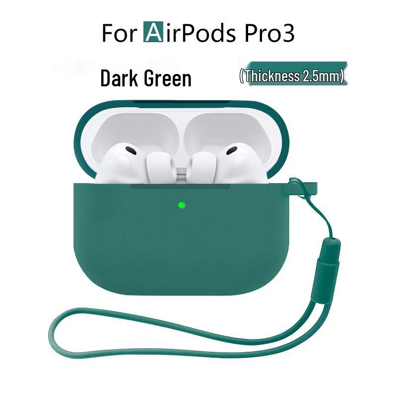 Совместимый с Apple AirPods Pro 3 Силиконовый Защитный Чехол, Чехол для Bluetooth Наушников