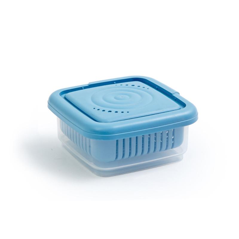 260 мл/660 мл кухонная прозрачная коробка для консервации овощей и фруктов имбиря чеснока лука съемные герметичные коробки для дренажа