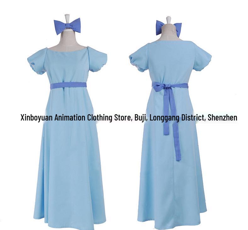 Xin Boyuan Peter Pan Wendy Long Dress - Rachel Princess Stage Costume