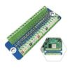 1pc Expansion Board Terminal Block For Breakout Board With Pin Definition Stickers Industrial Terminal Easy Installation