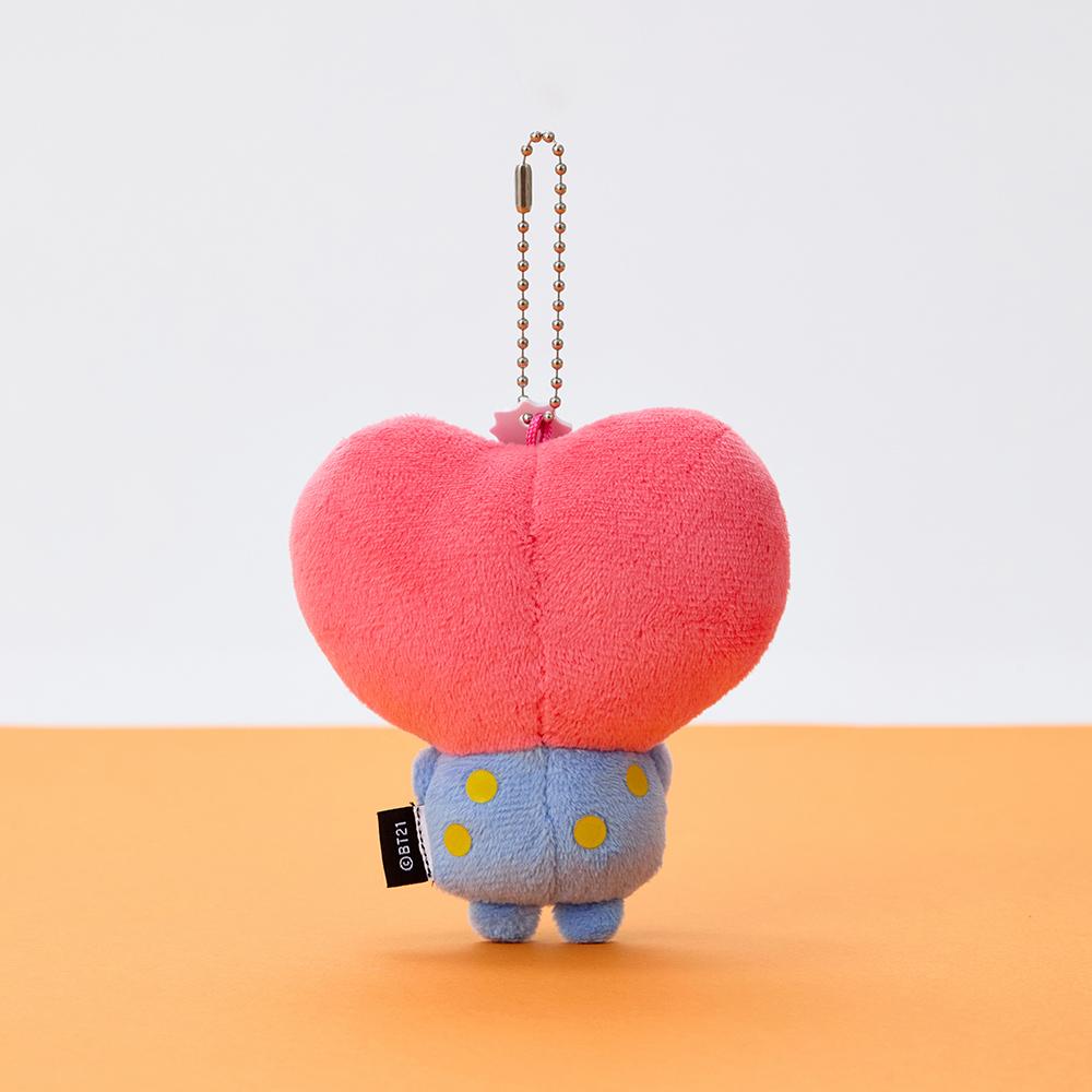 BT21 TATA Плюшевый брелок «Настроение дня: Доки-Доки»