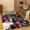 MJ Майкл Джексон Король Поп-музыки Звезда Ковер для Спальни Гостиной Дивана Прикроватный коврик Домашний Декор, Ковер для Игровой Зоны Детей Нескользящий Подарок