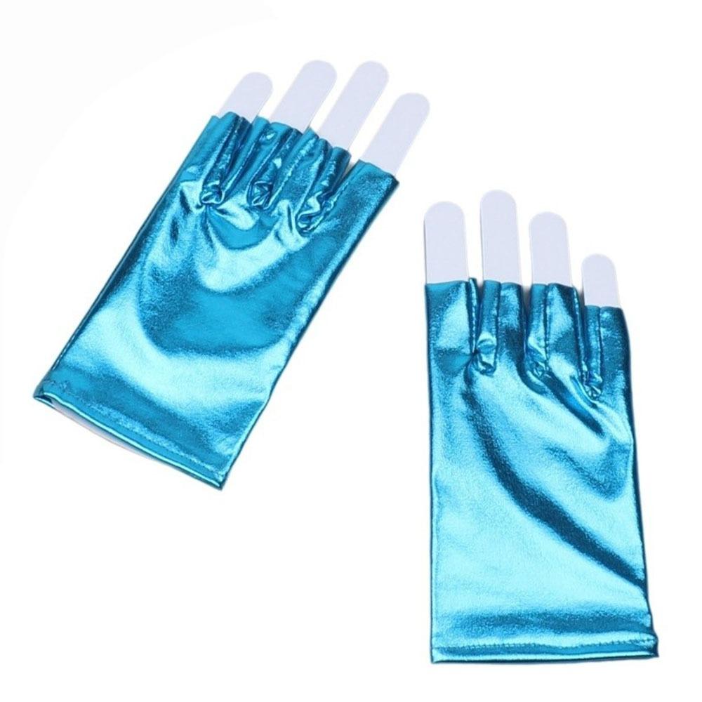Fashionable Patent Leather Gloves Punk Style Women's Cosplay Gloves Outdoor Sports