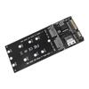 M.2 To SATA Adapter SFF-8654 To M2 NVME SSD 22Pin SATA To M2 Expansion Card 2 In 1 Combo Adapter Fit for Mainboard