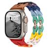 Силиконовый ремешок с двойной звеньевой цепью для Apple Watch Band Ultra 2 49мм 44мм 40мм 45мм 41мм 42мм Браслет для Series 9 8 7 6 5 4 SE 3