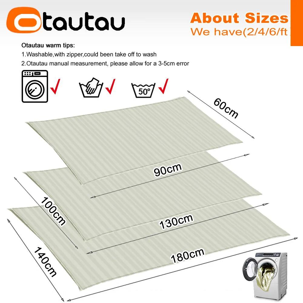 OTAUTAU Square Waterproof Inner Liner cover Bean Bag Pouf Pillow Sofa Bed Insert Cushion Cover Baby Kids Pet Pillowcase DD060