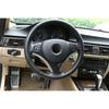 For BMW 3-Series E90 2005-2011 2012 Carbon Fiber Steering Wheel Frame Cover Trim