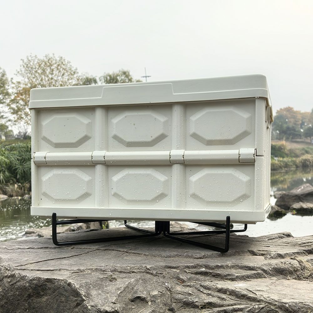 Multipurpose Camping Folding Storage Rack Foldable Portable Cooler Stand Outdoor