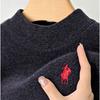 STORN High End Brand Velvet Sweater Men's New Designer Fashion Embroidery Winter Thick Warm Round Neck Knitted Pullover