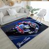 Jorge Lorenzo Customized Name Floor Rug Office Rug Suitable For Study Room Living Rooms Balcony Playrooms Antislip Rug Decorate Offices