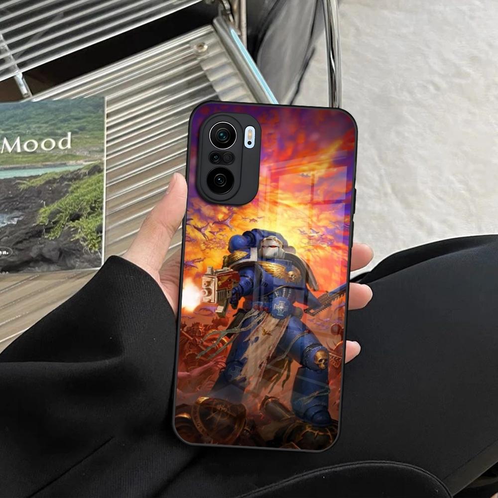 W-Warhammerss 40k Game Phone Case For Xiaomi 14 13 12 11 13t 12t 11t POCO M6 M5 X6 X5 F6 F5 Ultra Pro Lite 5G Toughened Glass