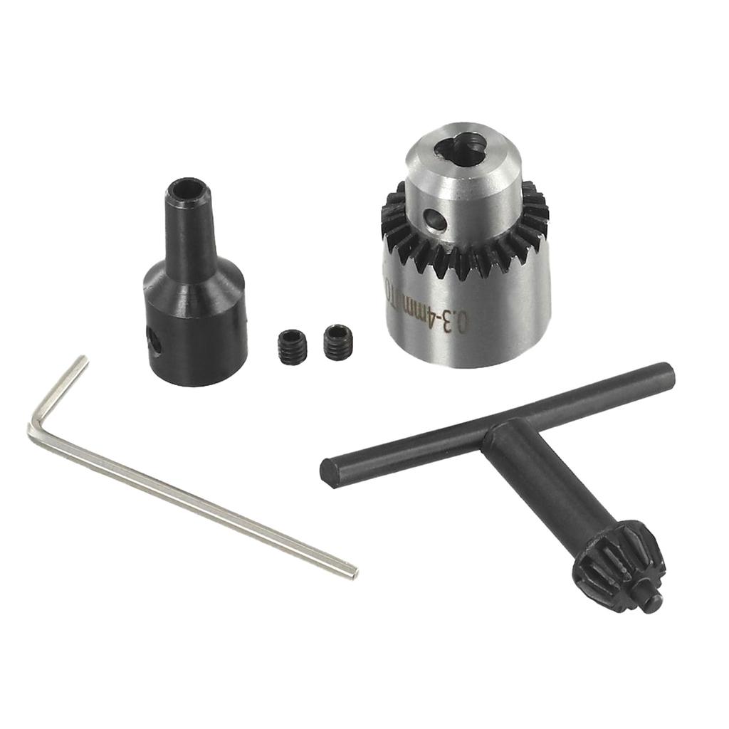 Патрон для двигателя JT0 с набором переходников 4 мм, 5 мм, 6 мм, 8 мм