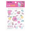 Sanrio Character Children's Tattoo Stickers Mask Decoration Mask Stickers 6 Types, 1 Piece