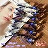 6PCS High Quality Anti-blue Lighting Reading Glasses for Men Ultra Light +1.0 To +4.0 Unisex Eye Protection Glasses
