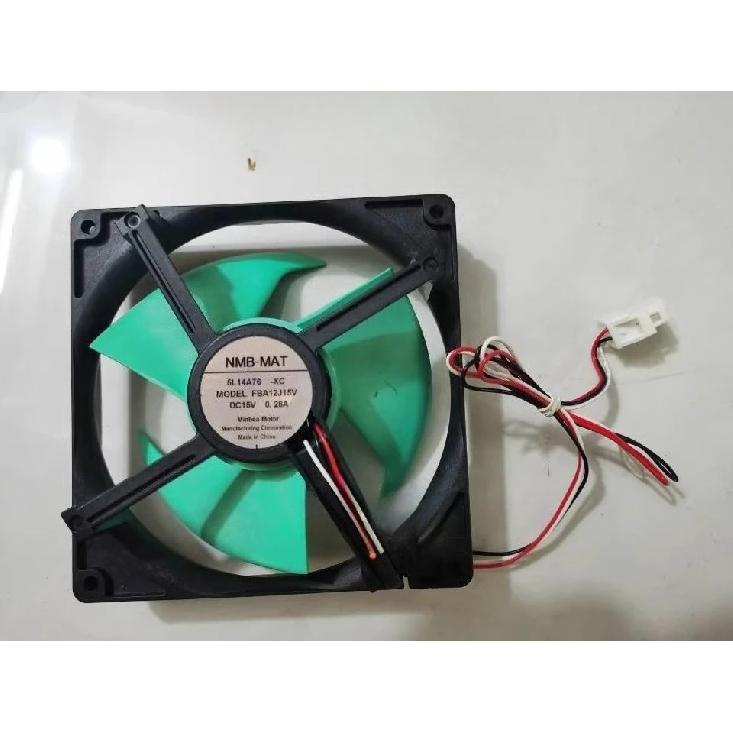 Вентилятор охлаждения холодильника NMB FBA12J15V FBA12J12M NMB-MAT DC12V 0.23A 115V 0.28A 2.5CM для морозильных камер Panasonic Haier Sharp