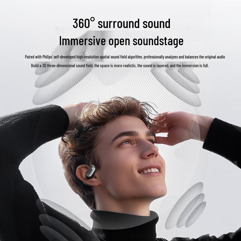 Philips TAA3719 True Wireless Open-Ear Sports Earbuds