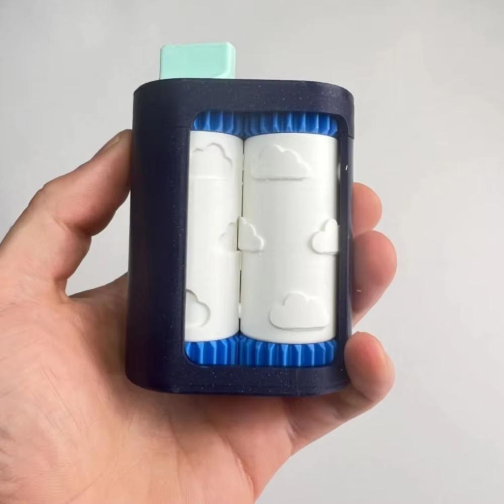 Handheld Card Embosser, Dual Roller 3D Texture Printer for Business Cards and Craft Projects