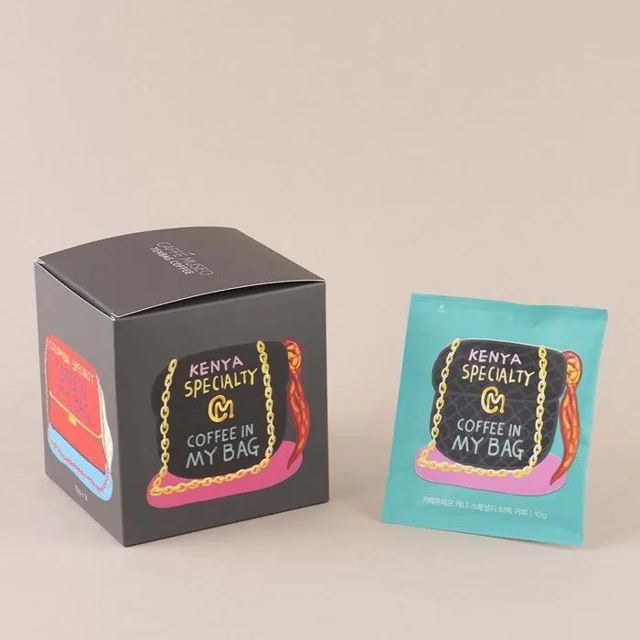 Кафе Музео Кения Специальный Чайный Пакет Кофе 14 шт.