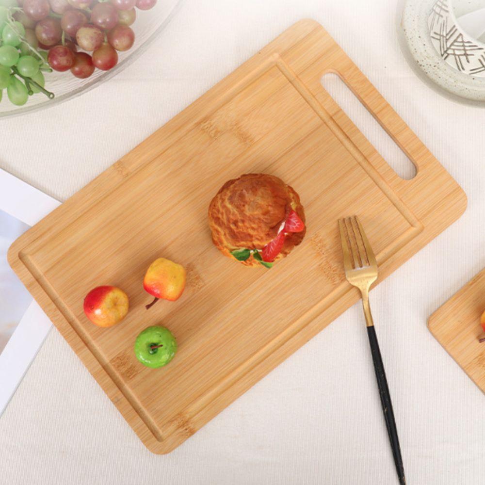 3PCS/SET Rectangular Cutting Board Hanging Cutting Block Household Cheese Serving Board Fruit