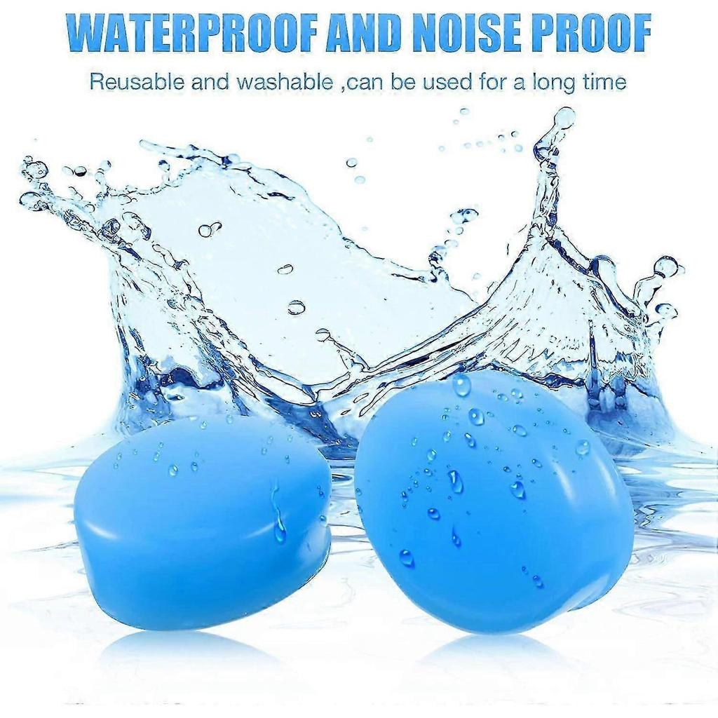 14 Pairs Silicone Ear Plugs for Sleeping Soft Reusable Moldable Silicone Earplugs Gel Ear Plugs Noise Cancelling Earplug szbym964