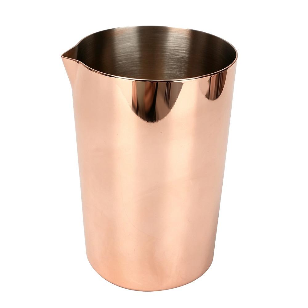304 Stainless Steel Cocktail Mug Insulation Mixing Glass Professional Mixing Cup  Party