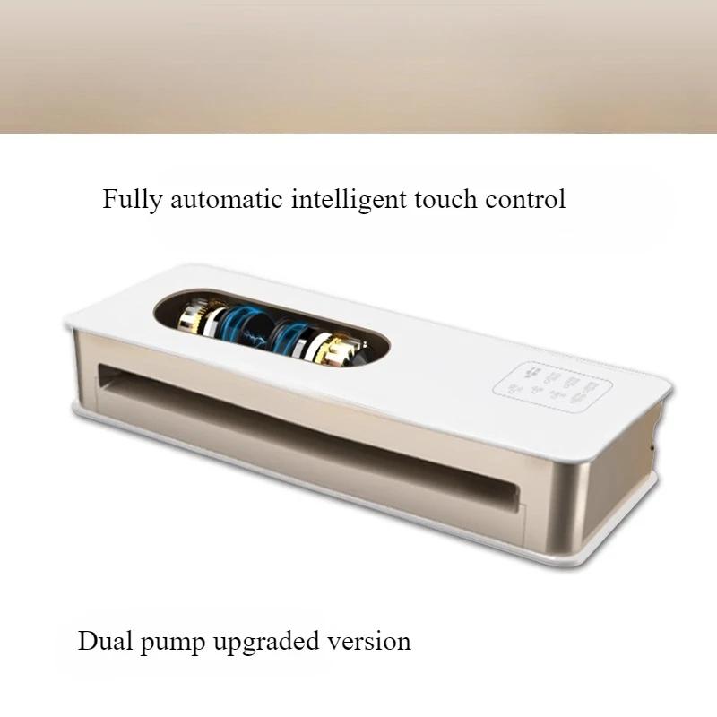 Полностью автоматическая вакуумная упаковочная машина Малая бытовая машина для сохранения свежести и упаковки продуктов Сухая и влажная запайка Коммерческое использование