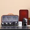 Creative Business Company High-end Office Cup Gifts Ceramic Portable Space Travel Bag Tea Set Souvenir