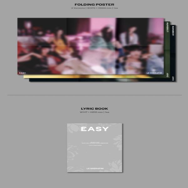 LE SSERAFIM Mini 3rd Album [EASY]