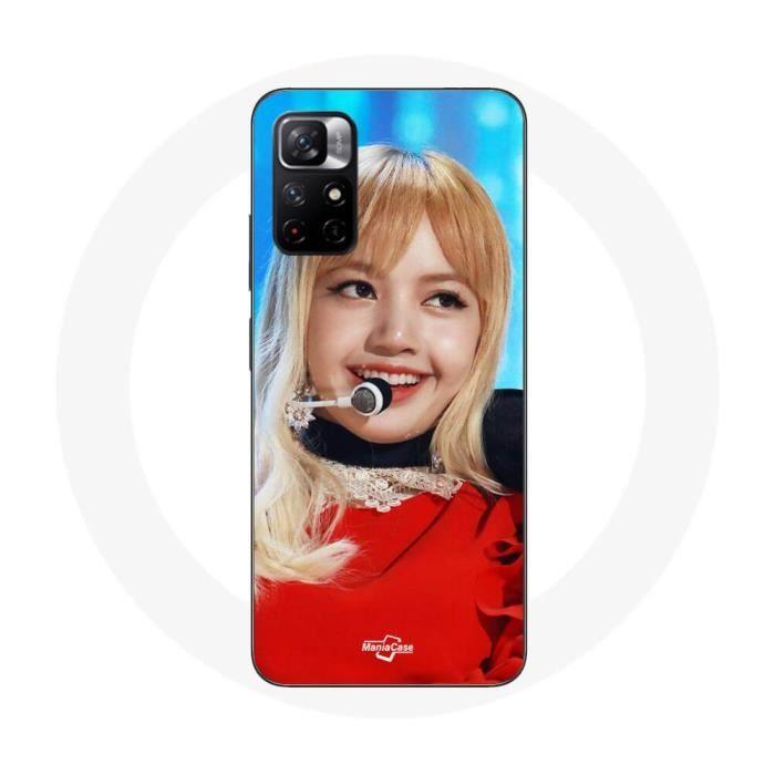 Coque - MANIACASE - Redmi Note 11 5G - Souple - Noir - Blackpink Lisa Playing With Fire