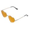 Metal Frame Vintage Women Heart Sunglasses Heart-Shaped Glasses Polarized Glasses Eyewear